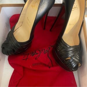 Never Worn Louboutins Nappa Heel